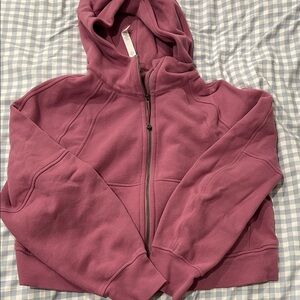Lululemon Purple Zip-Up Hoodie